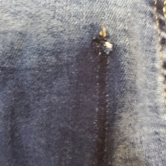 Indigo Rein Cropped Wide Leg Stretch Blue Jean - Picture 7 of 8